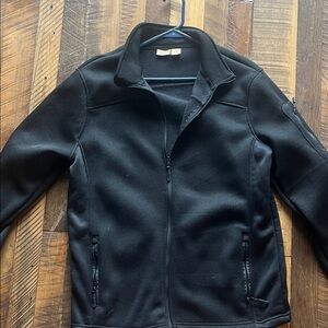 Telluride Black Textured Jacket